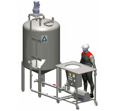 Liquid Solid Blenders